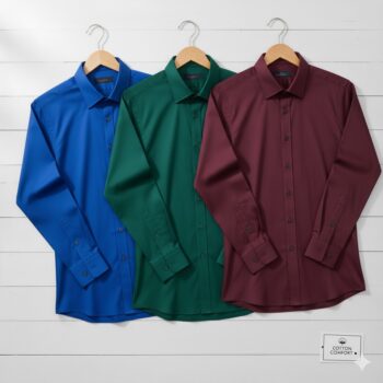 Full Sleeve solid Color Shirt