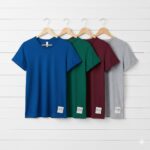 Solid Color Half Sleeve T-Shirt